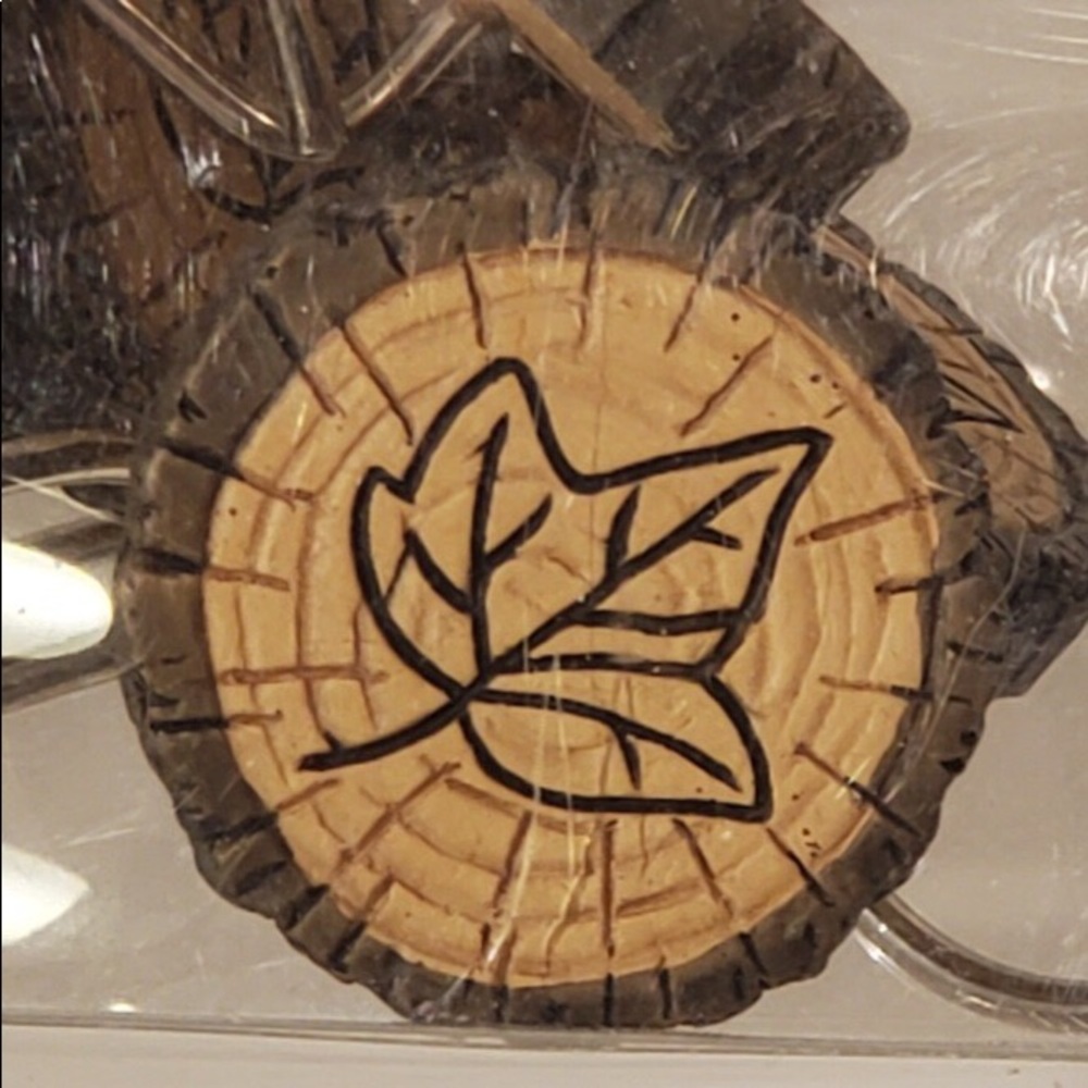 INTER-DESIGN Rustic Leaf Shower Curtain Hooks